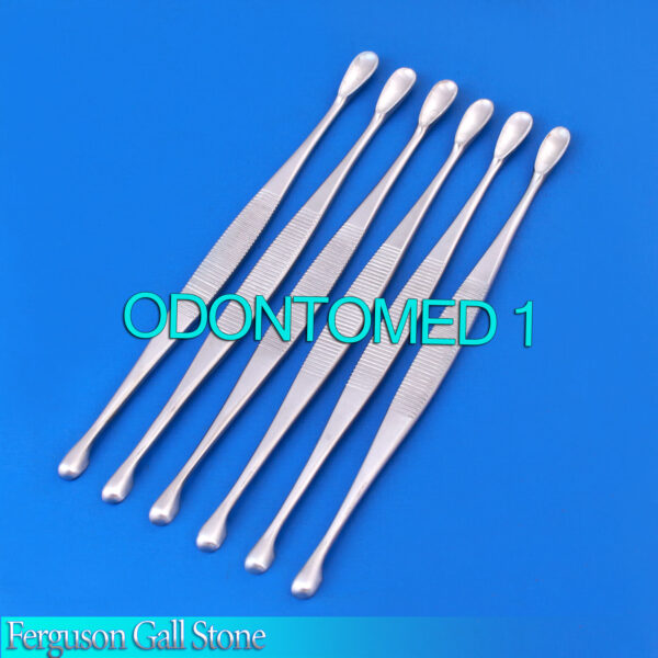 6 Ferguson Gall Stone Small Scoop Surgical Instruments