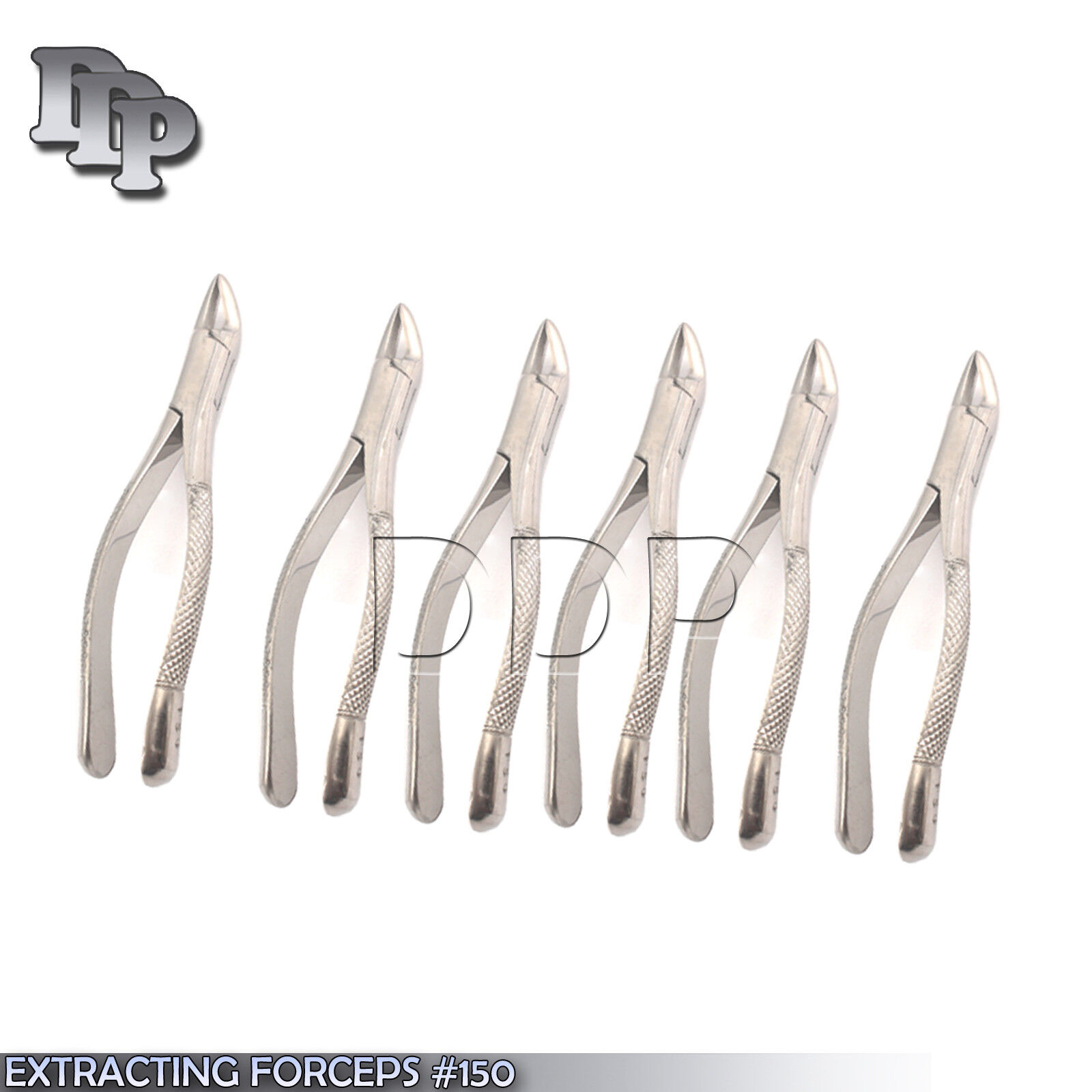 6-PIECES-EXTRACTING-FORCEPS-150-DENTAL-SURGICAL-INSTRUMENTS-121353028371