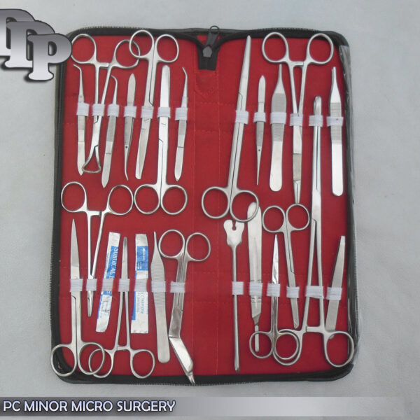 72 PC MINOR MICRO SURGERY SURGICAL VETERINARY DENTAL INSTRUMENTS STUDENT DS-860