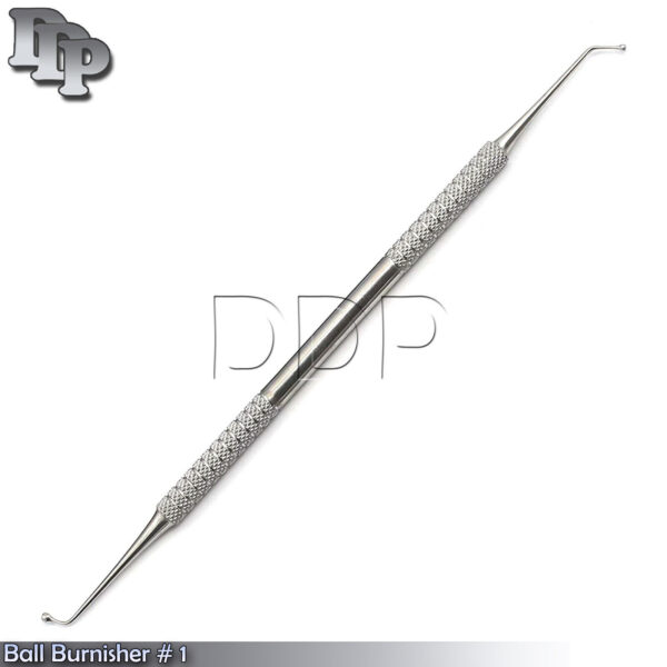 Ball Burnisher # 1 DE Dental Amalgam Instruments