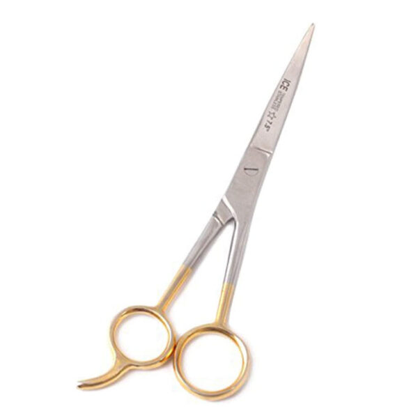 Barber Hair Cutting Scissors Shears Size 7.5" Gold Handle Stainless Steel