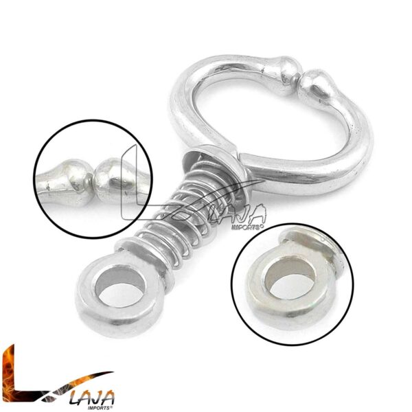 Bull Cow Cattle Ring Lead With Holding Spring Veterinary Instruments