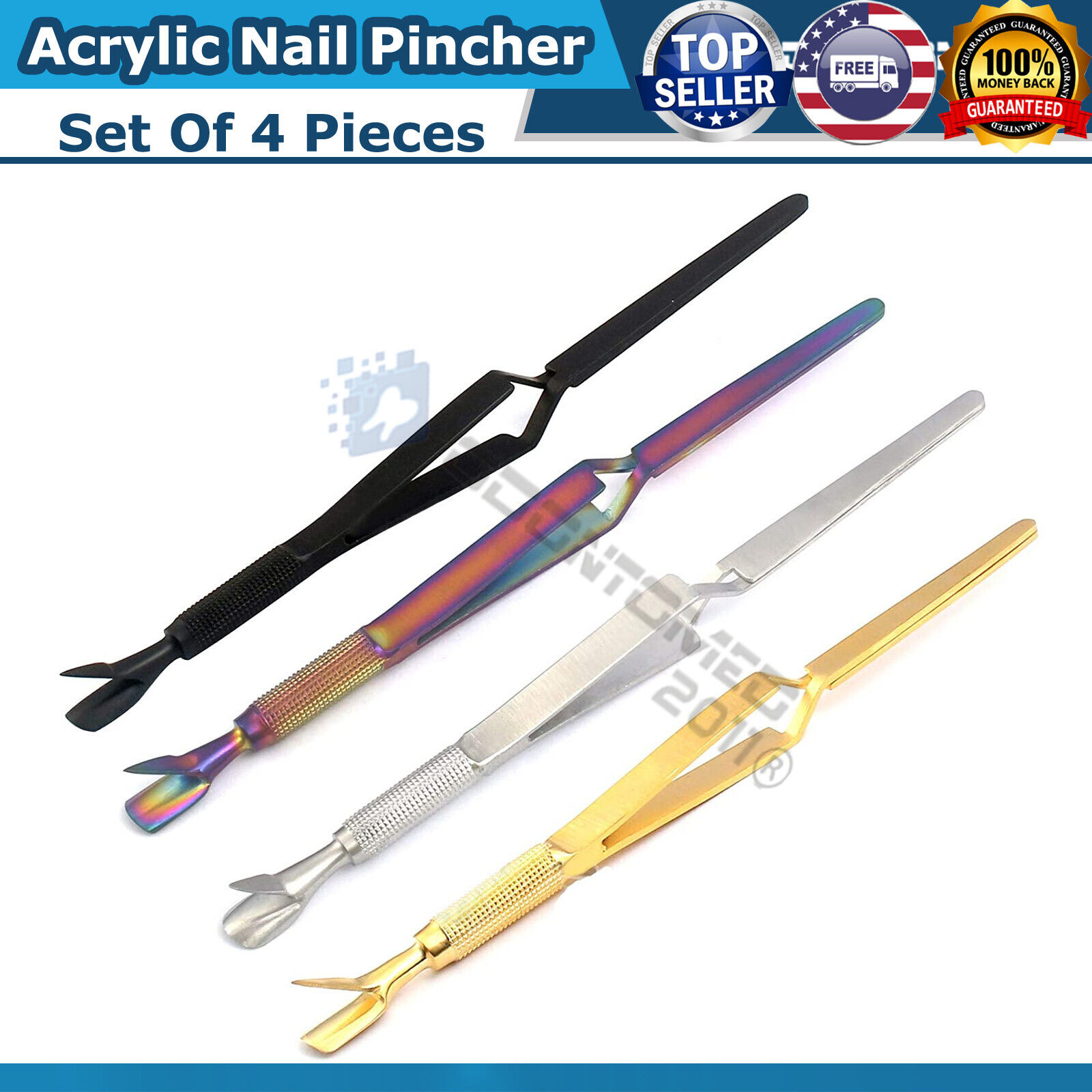 CUTICLE-MAGIC-NAIL-PINCHER-PINCHING-PINCH-CLAMP-NAIL-ART-4-DIFFERENT-PCS-ODM-125624437931
