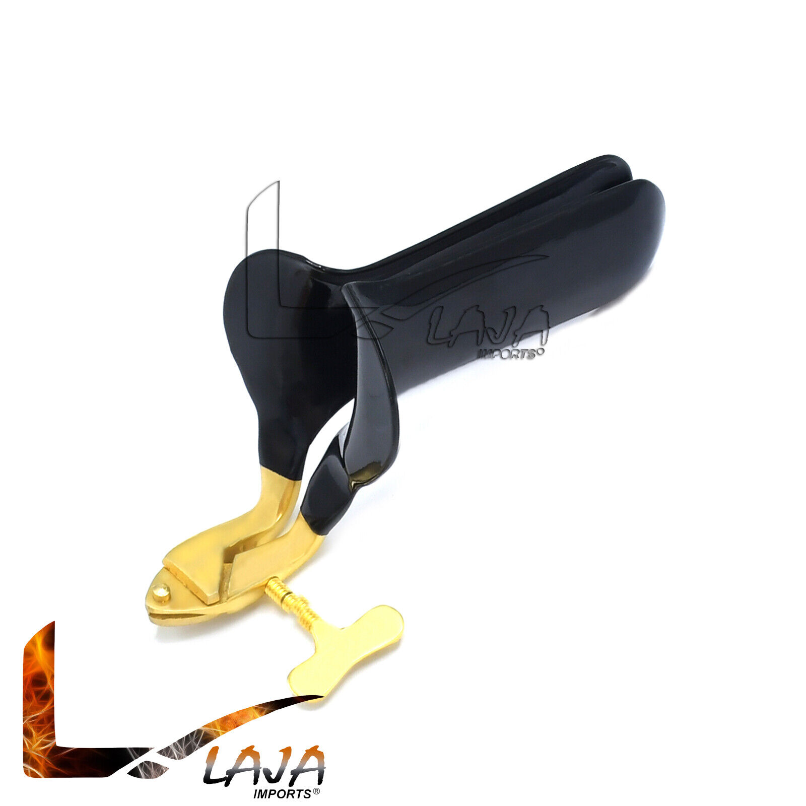 Collin-Vaginal-Speculum-Large-Black-Coated-Gynecology-Surgical-Instruments-274494287991