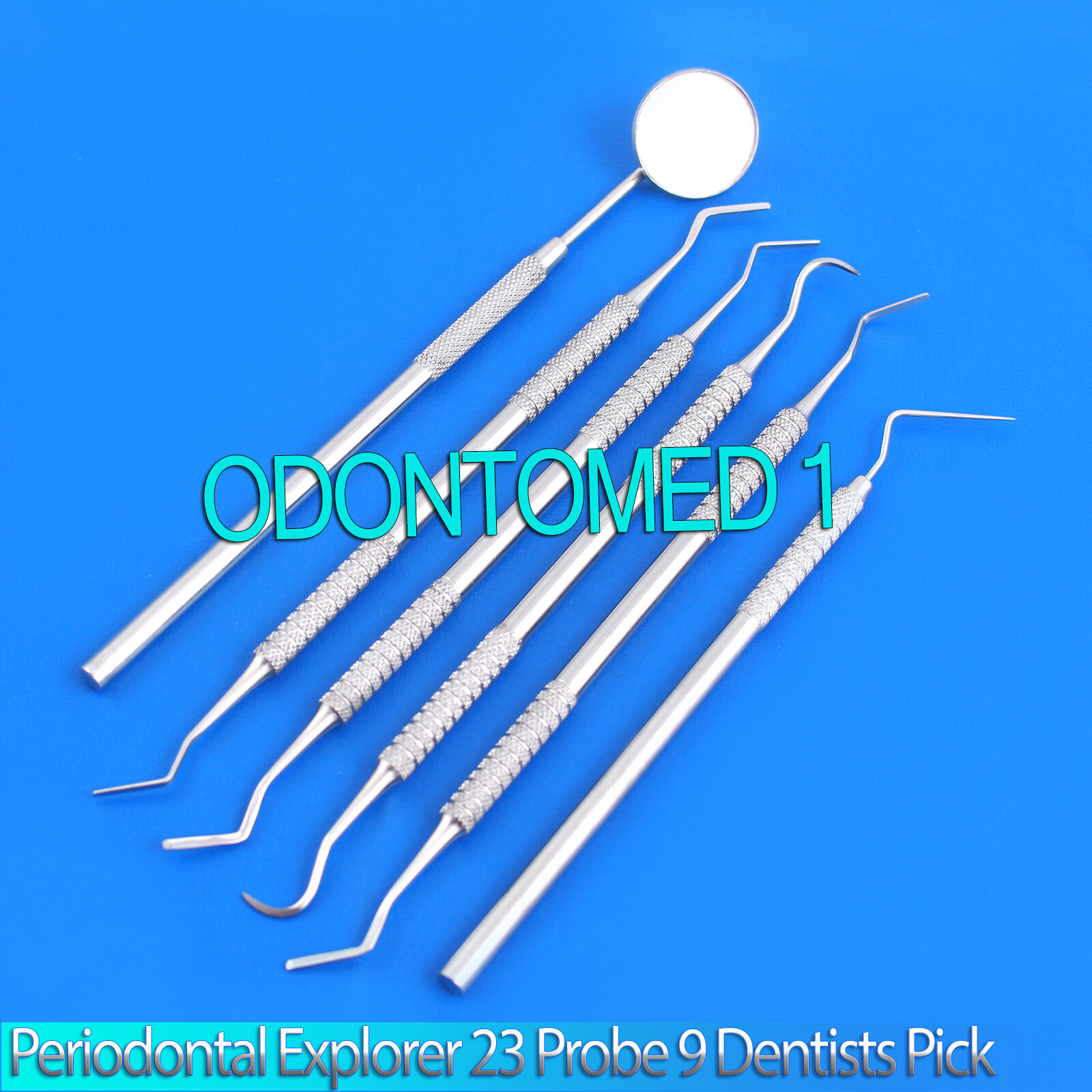 Dental-Heidman-composite-Spatula-Periodontal-Explorer-23-Probe-9-Dentists-Pick-112193413081