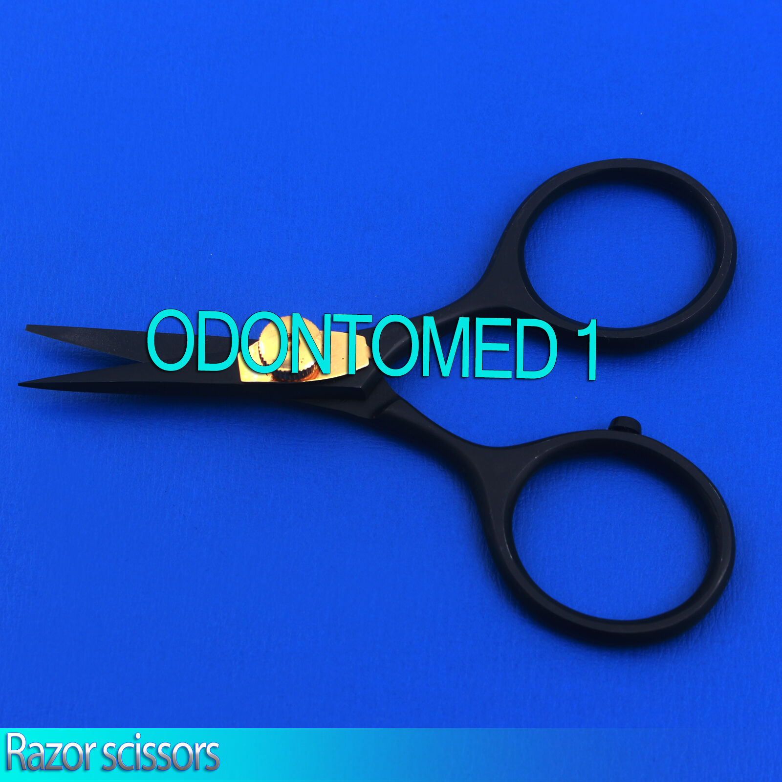 Full-Black-Fly-Tying-Razor-Scissors-4-Straight-Super-Sharp-Blades-BTS-36-112280909831-2