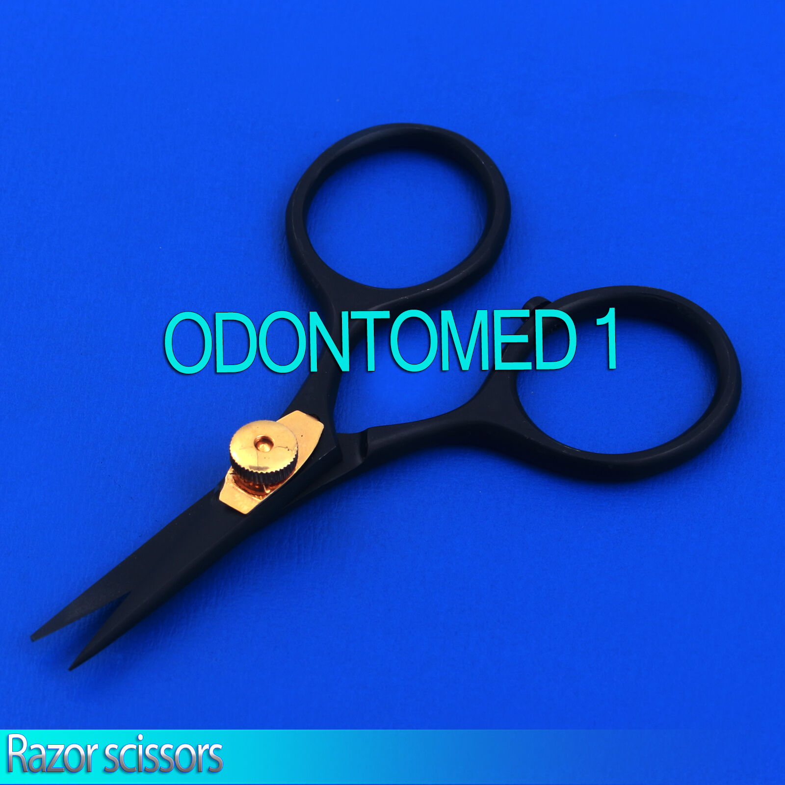 Full-Black-Fly-Tying-Razor-Scissors-4-Straight-Super-Sharp-Blades-BTS-36-112280909831-3