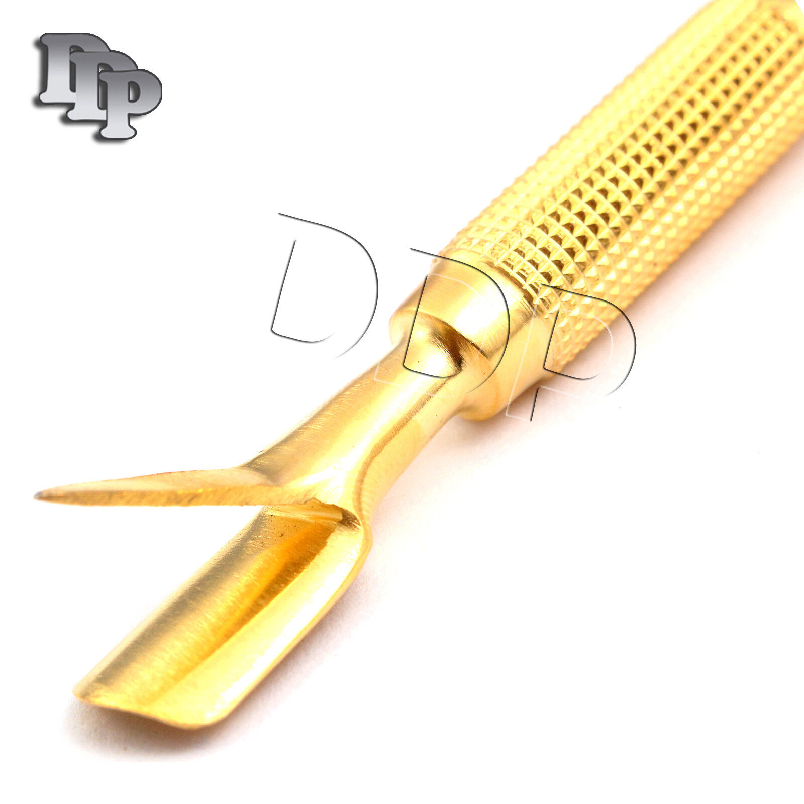 Gold-Cuticle-Pusher-Tweezer-7-Acrylic-Nail-Pincher-Tool-Magic-Want-132523489871-2