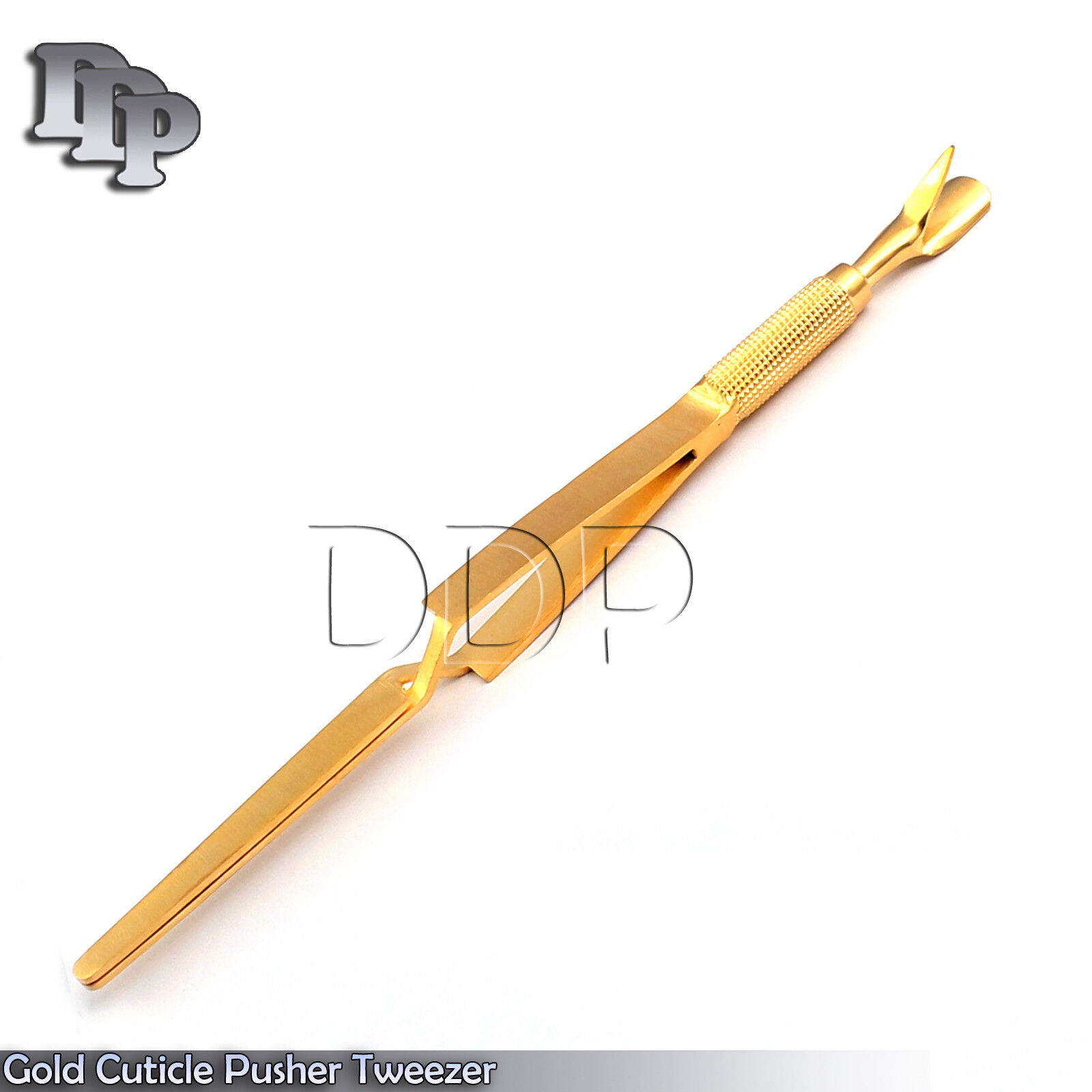 Gold-Cuticle-Pusher-Tweezer-7-Acrylic-Nail-Pincher-Tool-Magic-Want-132523489871-3
