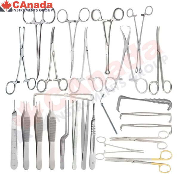 Hernia Appendix Set Of 61pcs Major Appendectomy Surgery Set General Medical Inst
