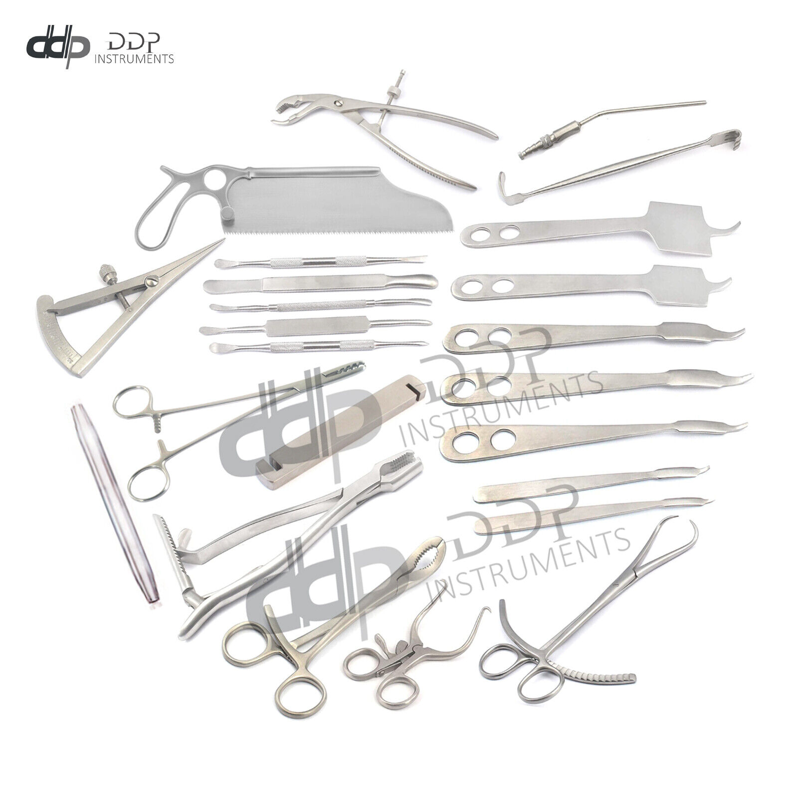 Huge-Lot-Of-24-Pieces-Orthopedic-Surgery-Retractor-Set-Surgical-Instruments-125094626331