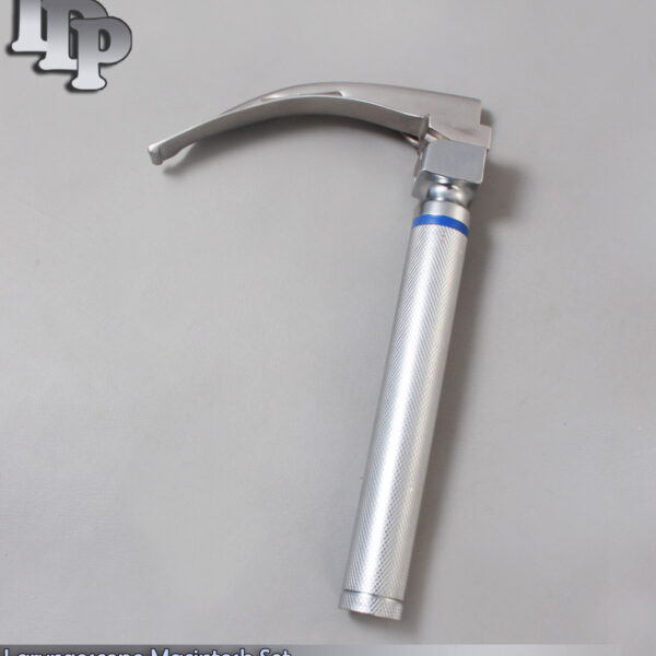 LARYNGOSCOPE SMALL HANDLE AA + MACINTOSH BLADE #1 ENT INTUBATION ANESTHESIA SET