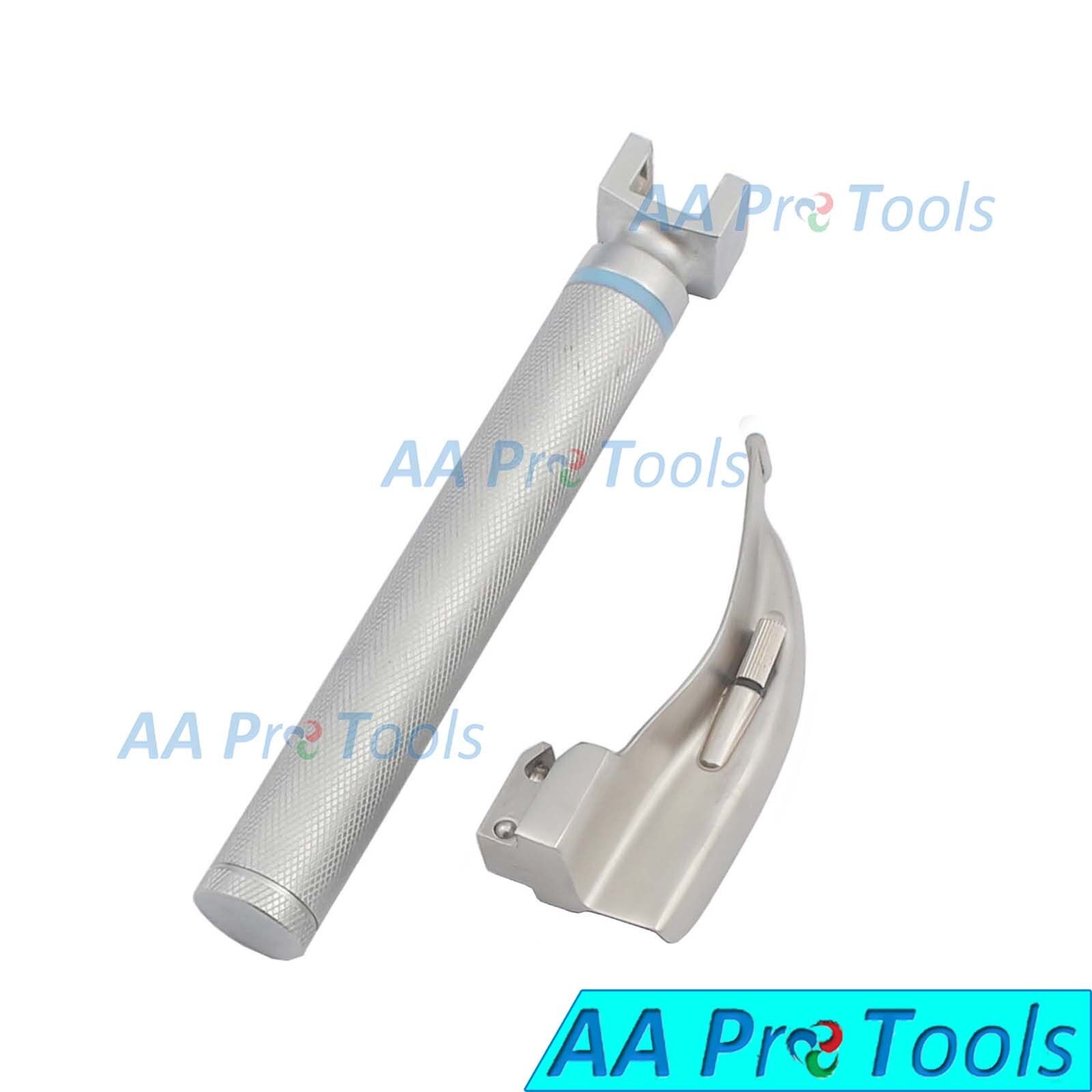 LARYNGOSCOPE-SMALL-HANDLEMACINTOSH-BLADE-2-ENT-INTUBATION-ANESTHESIA-SET-253535650051