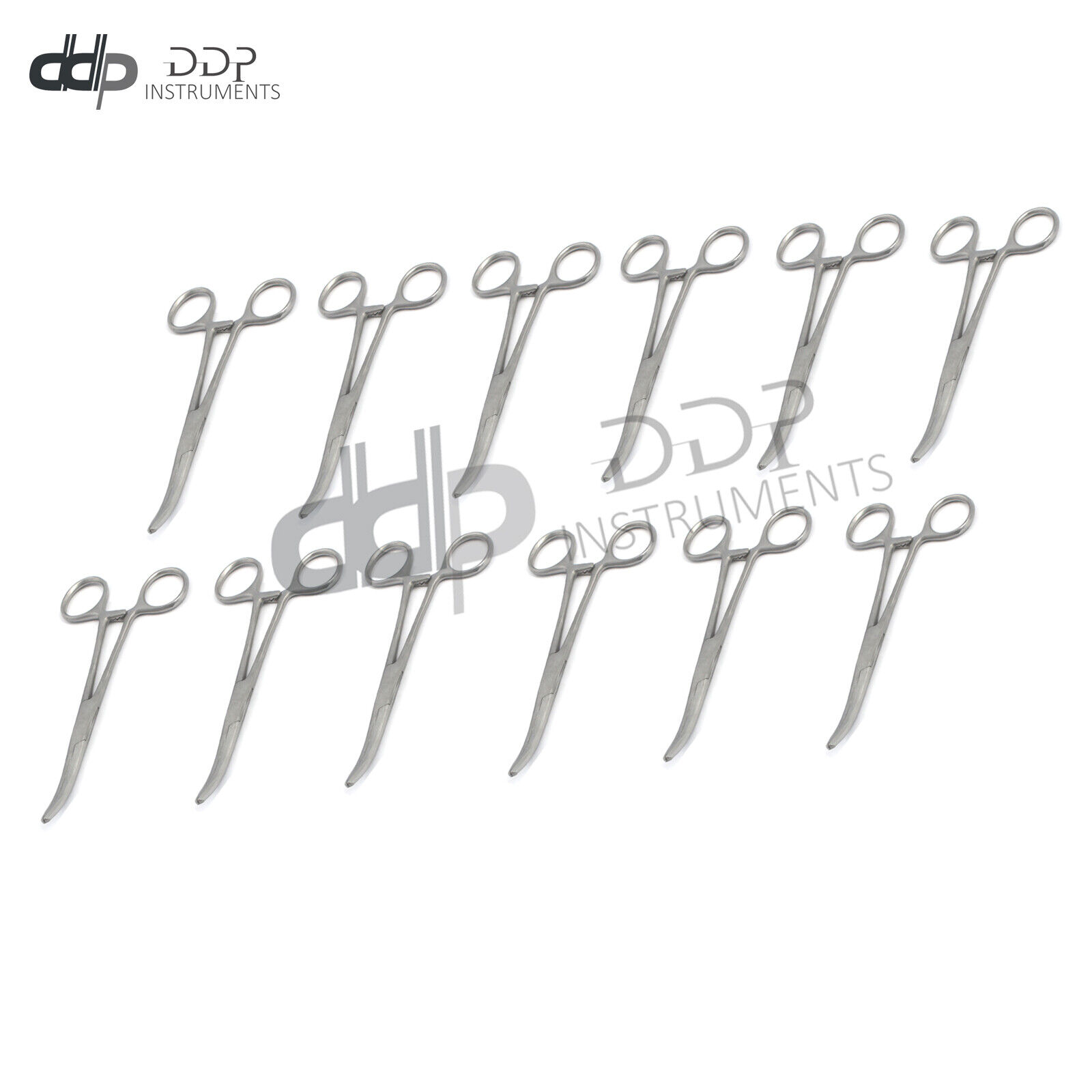 Lot-Of-12-Pieces-Carmalt-Forceps-Curved-625-Surgical-Instruments-Stainless-131765746051