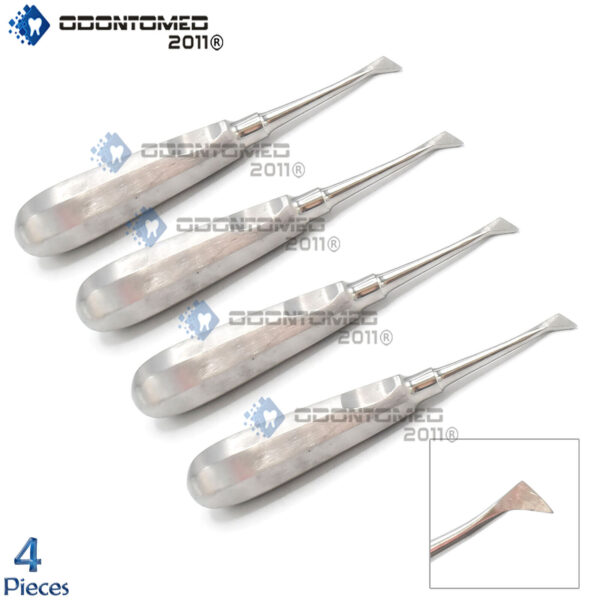 Lot Of 4 Dental Cryer Elevator Left #45 Surgical Dental Instruments