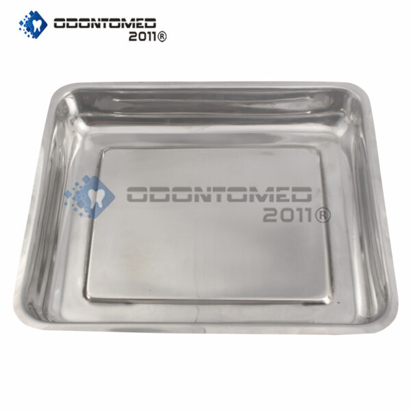 Medium Instrument Tray Stainless Tattoo/Piercing Medical 12.5" X 10.5" X 2