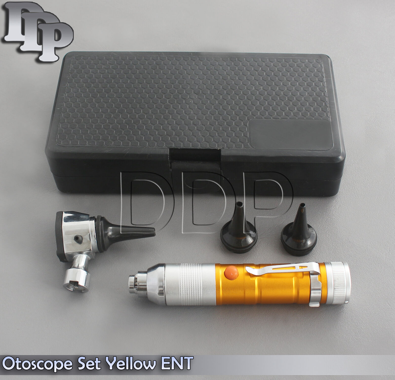 Otoscope-Set-Yellow-ENT-Medical-Diagnostic-Instruments-Batteries-Not-Included-121911616781-2
