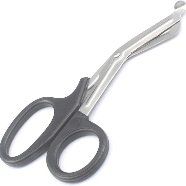 Paramedic Utility Bandage Shear Scissor 7.25" Black Handle Surgical Instruments