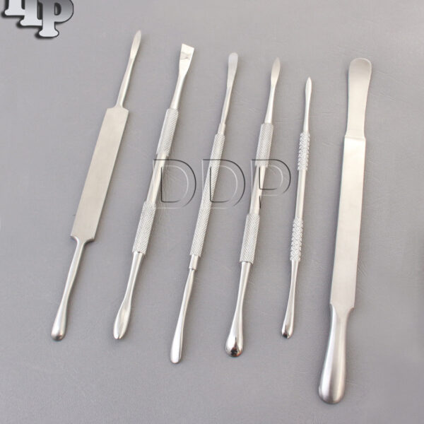 Periosteal Set of 6 Pcs Elevators Dental Surgical Instruments