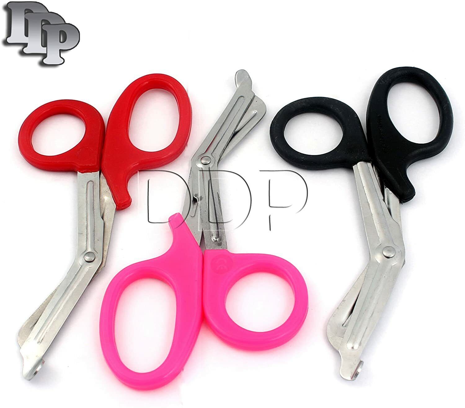 SET-OF-3-PARAMEDIC-UTILITY-BANDAGE-TRAUMA-EMT-EMS-SHEARS-SCISSORS-55-RED-B-PNK-133490623311