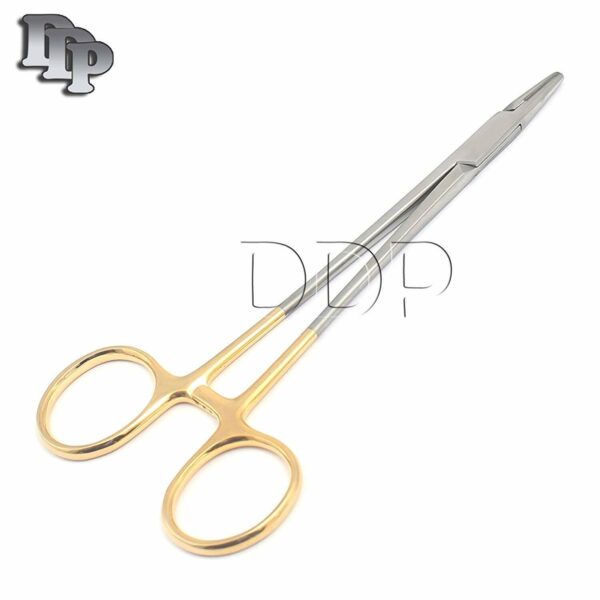 T/C WEBSTER NEEDLE HOLDER DRIVER 5" SMOOTH PLAIN JAWS TUNGSTEN CARBIDE INSERTS