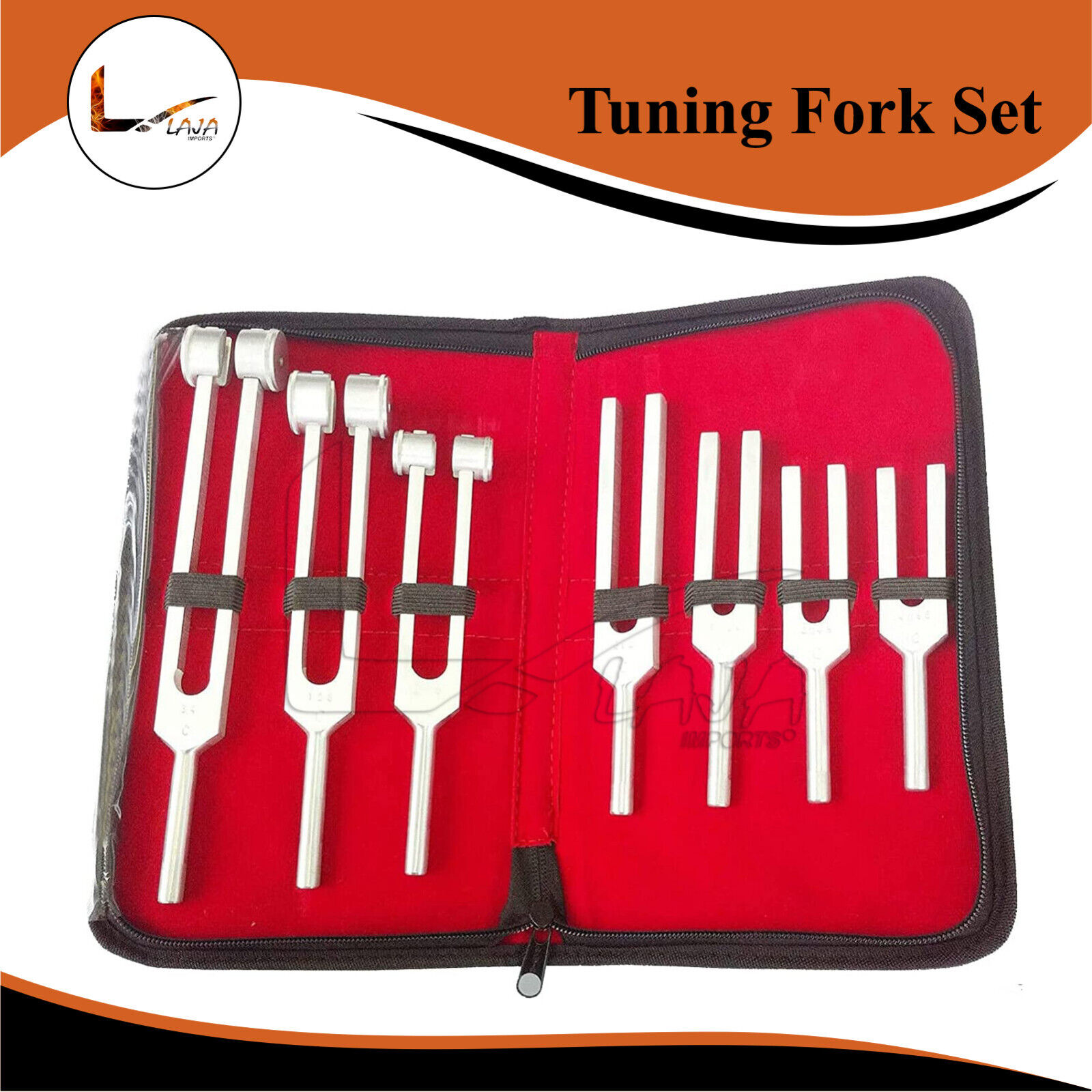 Tuning-Fork-Set-of-7-For-Healing-Therapy-Medical-surgical-diagnostic-instrument-273929852911