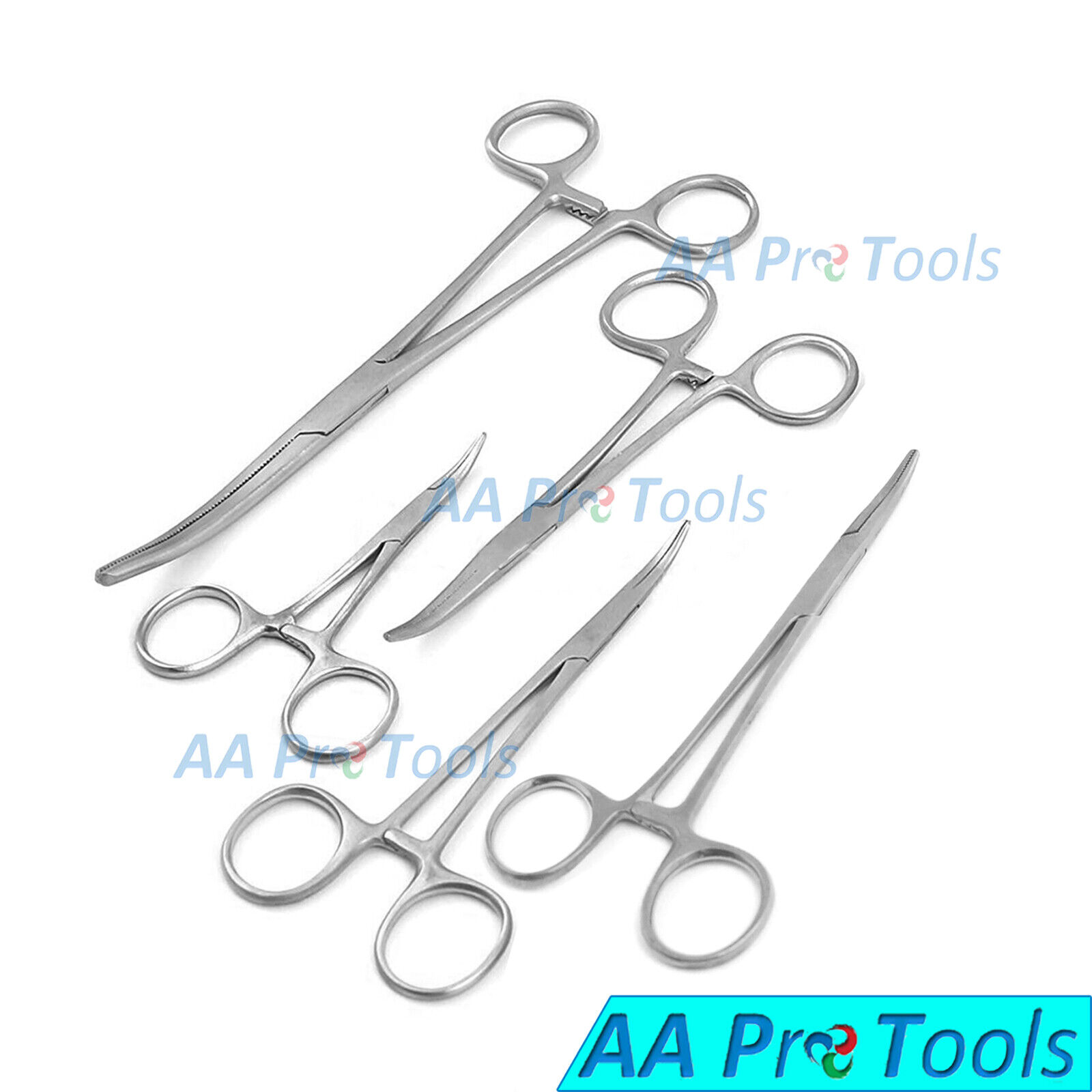 Ultimate-Hemostat-Set-of-10-Pieces-Medical-Hospital-Tools-Fishing-First-Aid-Kit-254471478801-2