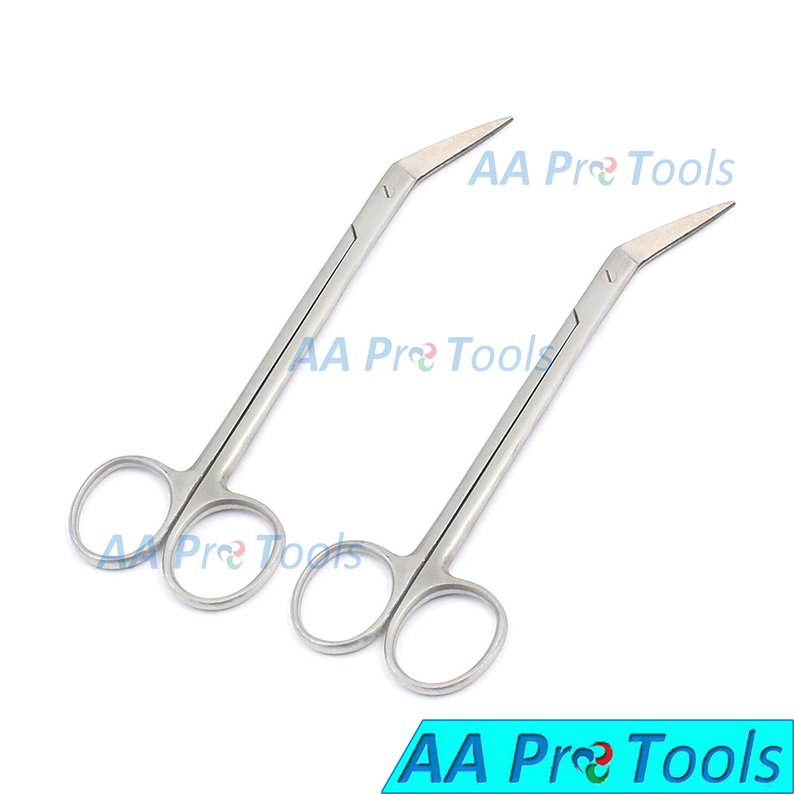 02-Pcs-Kelly-Angled-Scissors-Surgical-Orthodontics-Stainless-Steel-Dental-254103588112-3
