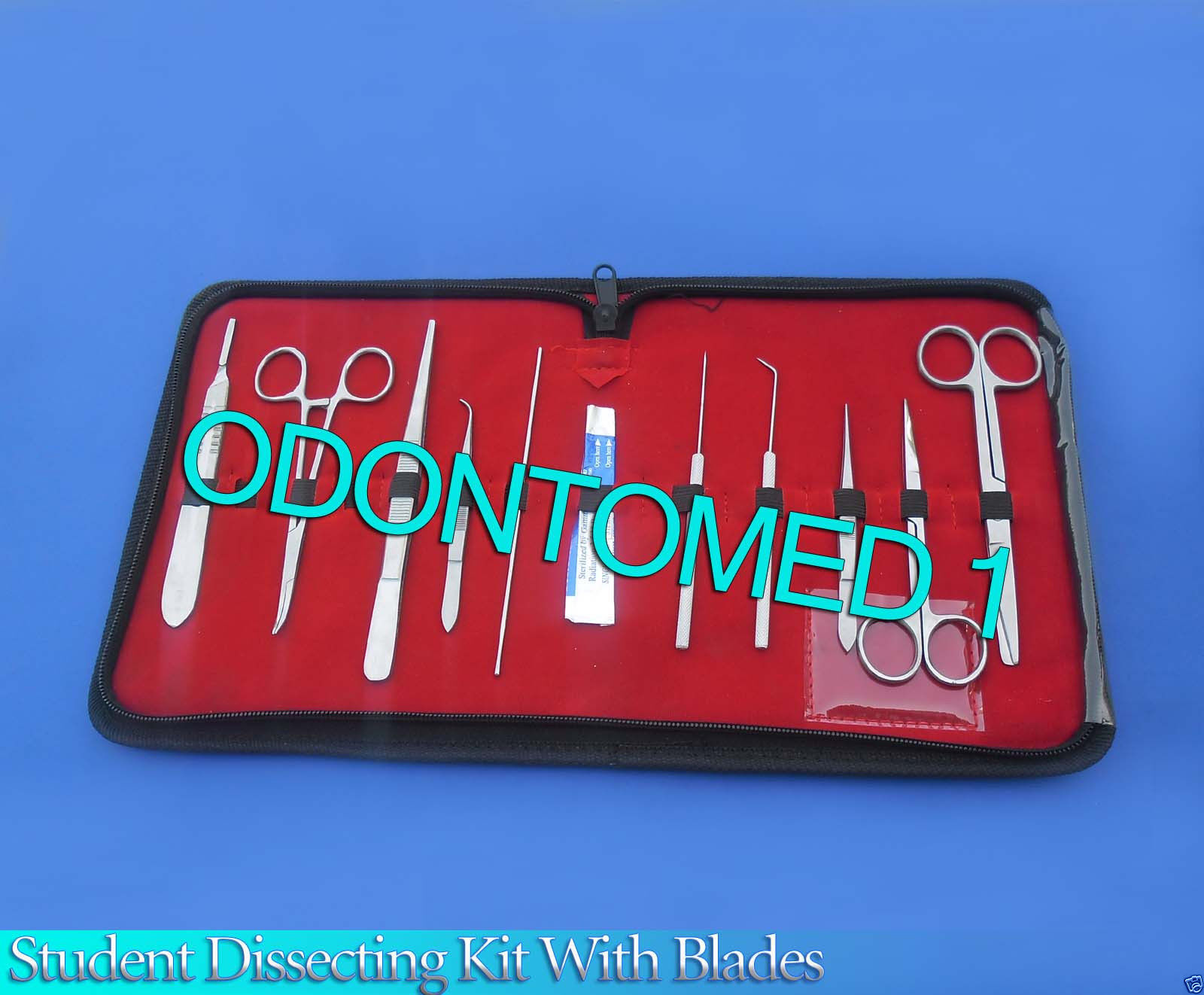 10-PC-STUDENT-DISSECTING-DISSECTION-MEDICAL-LAB-INSTRUMENTS-KIT-SET5-BLADES-20-134297273262