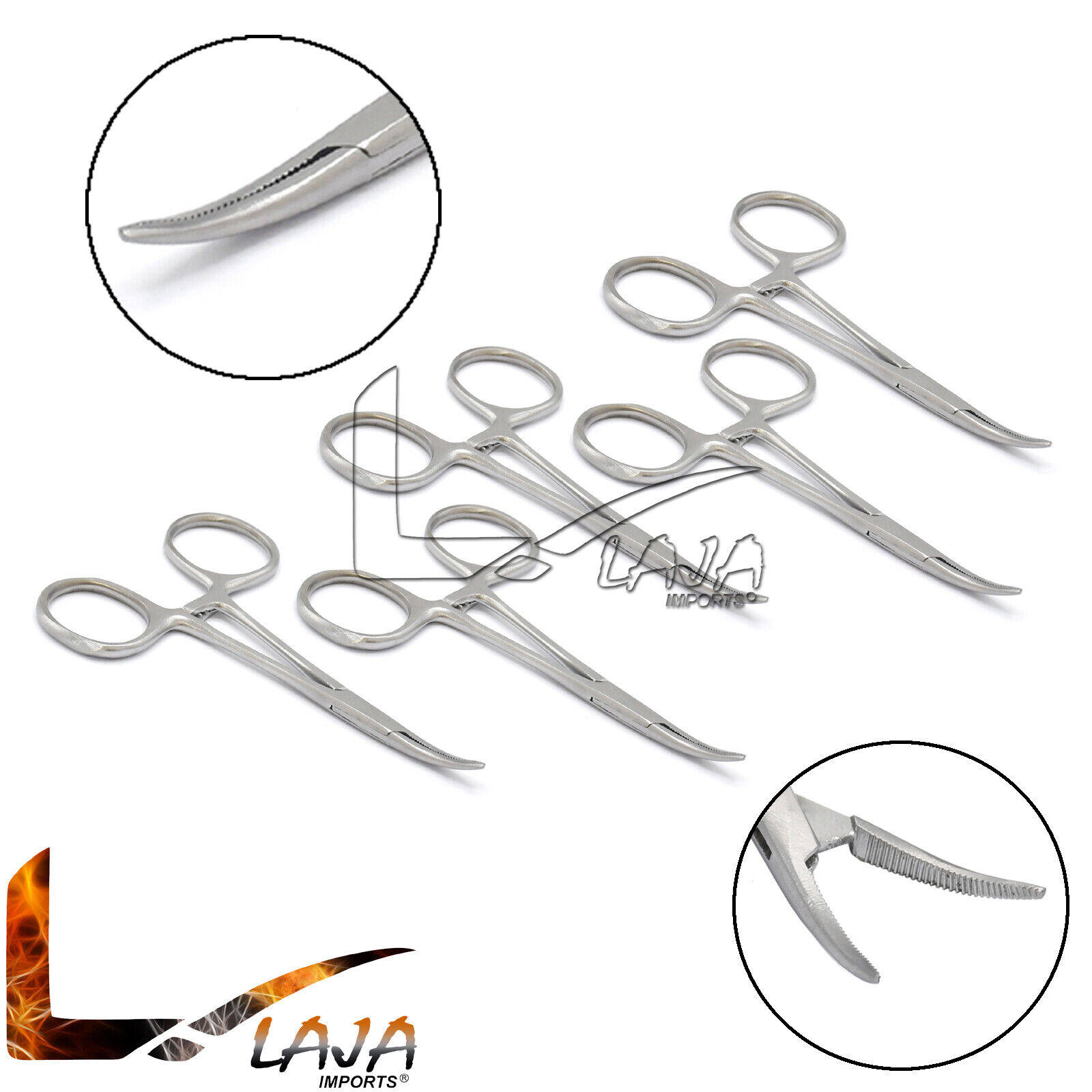 10-Pcs-Mosquito-Hemostat-Locking-Forceps-45-Straight-Curved-Stainless-Steel-274528019342-3