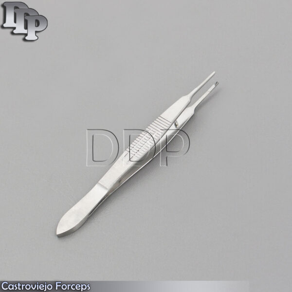 10 Pcs New Ophthalmic Castroviejo Forcep 4.5" Suture 0.5mm Tying 1x2 Micro Teeth