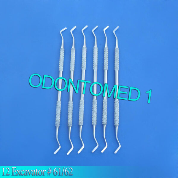 12 Excavator # 61/62 DE Dental Endodontic Instruments