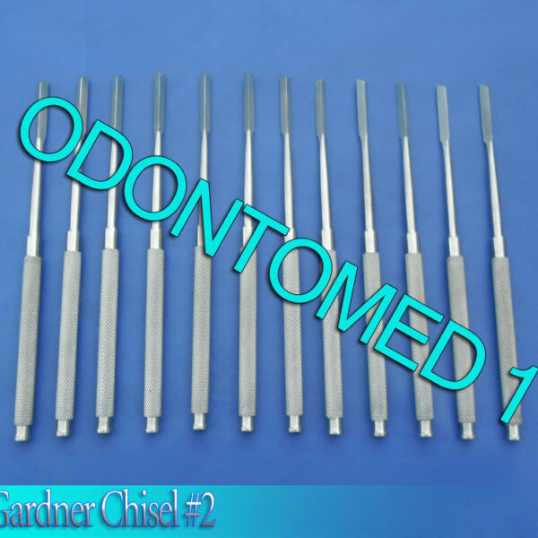 12 Gardner Chisel #2 Surgical Dental Instruments