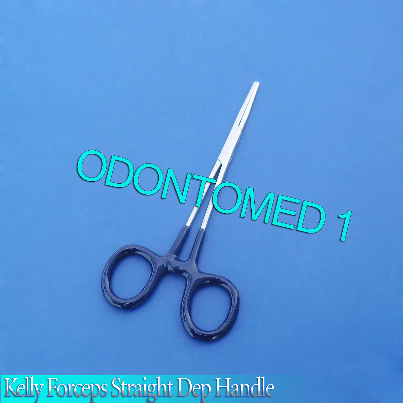 12-Hemostats-Kelly-Forceps-Surgical-InstrumentsBlue-Dep-Handle-550-Straight-134297302882