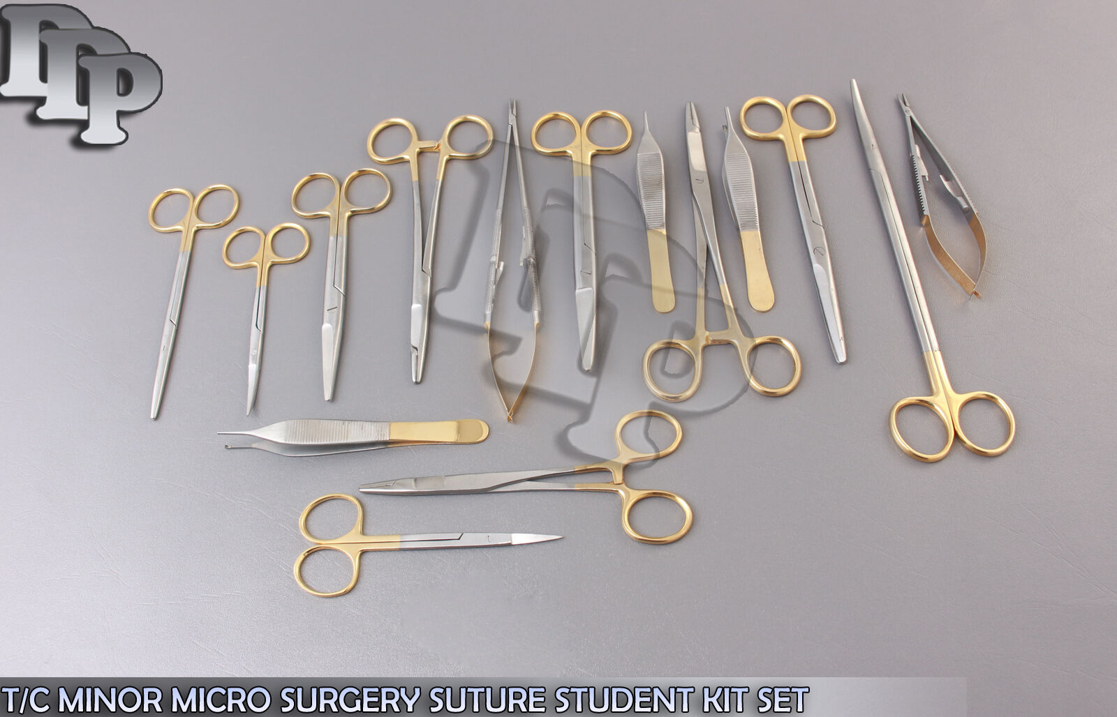 16-PC-TC-MINOR-MICRO-SURGERY-SUTURE-STUDENT-KIT-SET-W-TUNGSTEN-CARBIDE-DS-967-131624537092