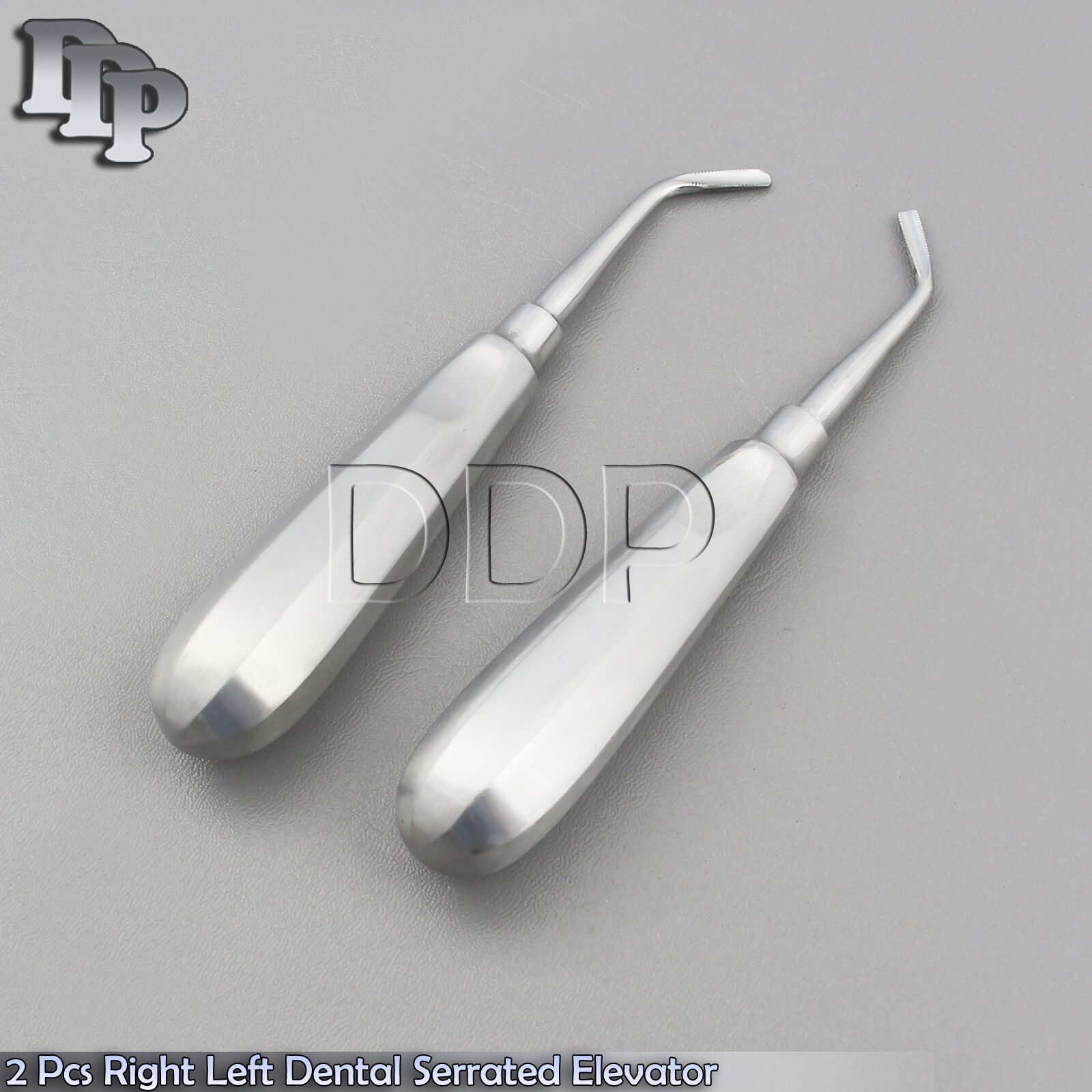 2-PCS-RIGHT-LEFT-DENTAL-EXTRACTING-EXTRACTION-ROOT-BARBED-EDGE-SERRATED-ELEVATOR-122316492752