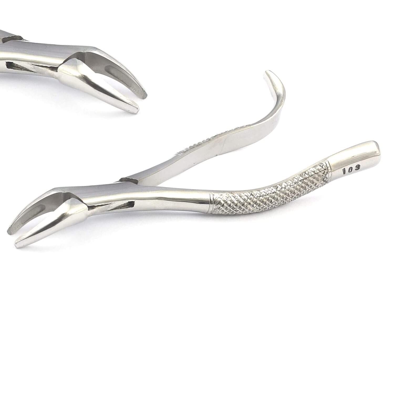 2-Pieces-EXTRACTING-FORCEPS-103-DENTAL-SURGICAL-INSTRUMENTS-111185839462
