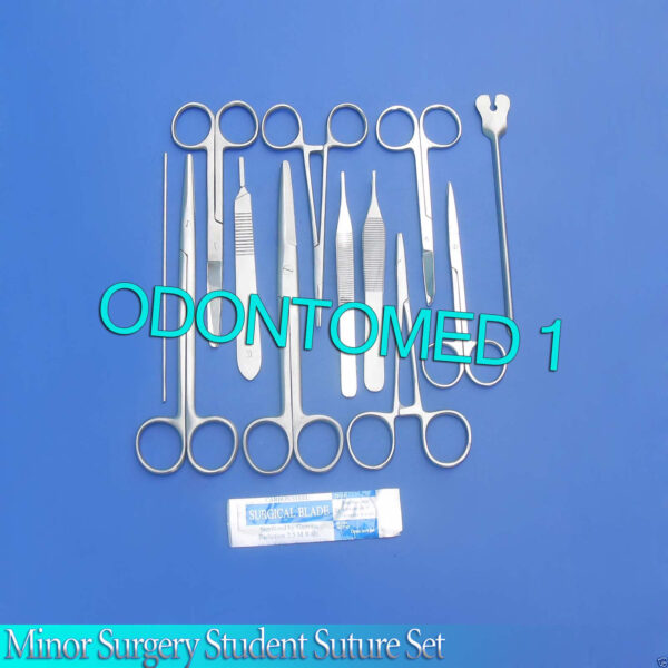 23 Pc O.r Grade Minor Surgery Student Suture Set Kit Instruments DS-1164