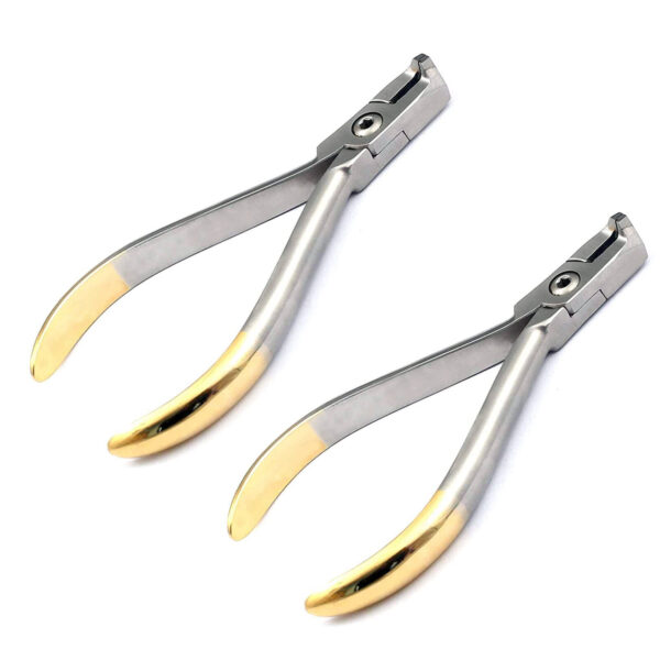 2pc TC Distal End Cutter Plier Stainless Steel Dental Surgical Instrument
