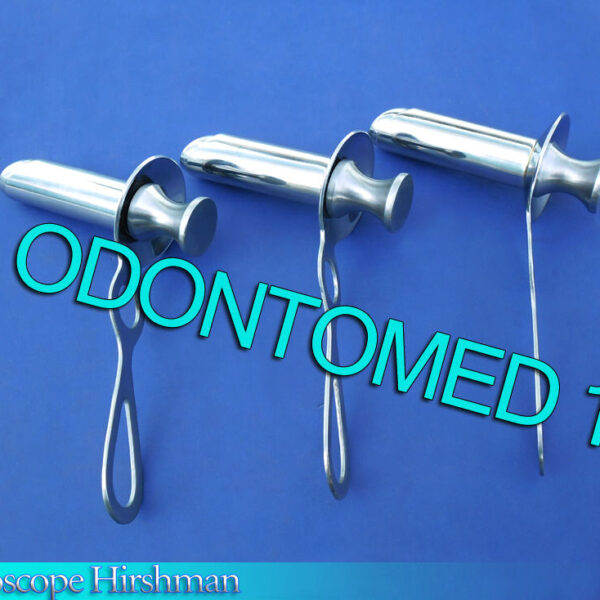 3 Anoscope Hirshman Large Surgical OB/GYNO Instruments