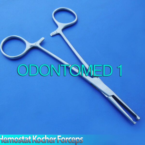 3 Rochester Straight Kocher Forceps 8" Hemostat Surgical Steel Instruments