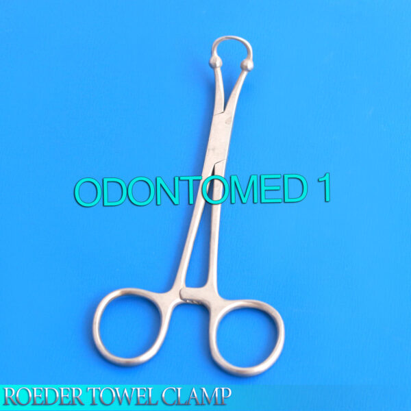 3 Roeder Towel Clamp 5.25" Surgical Dental Instruments
