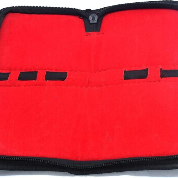 3.5" X 6.25" Empty Zipper Case With Straps Inside To Build Your Own Kit