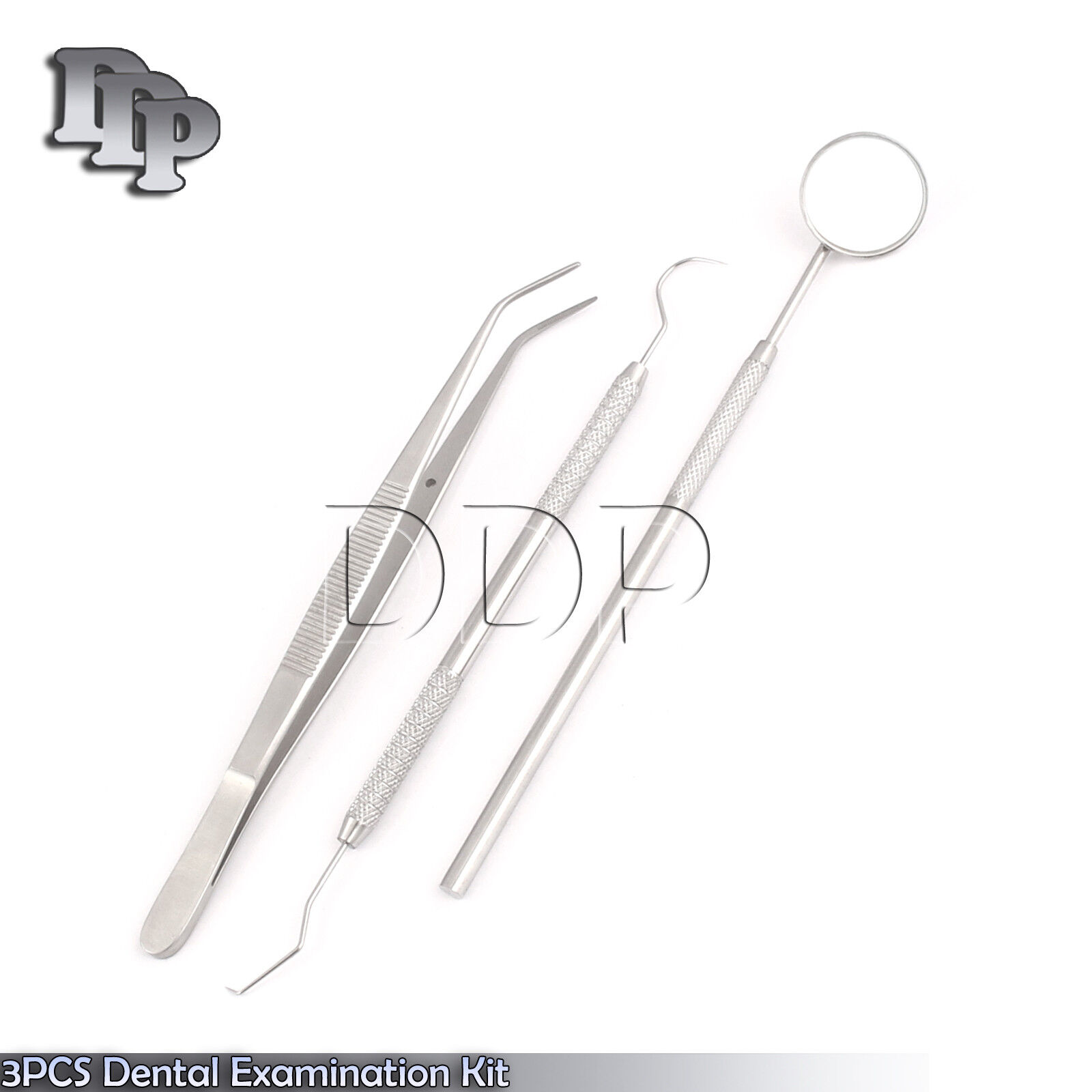 3PCS-Dental-Examination-Kit-Basic-Mirror-Hygiene-Tweezer-Explorer-Tools-PR-0062-132227598032