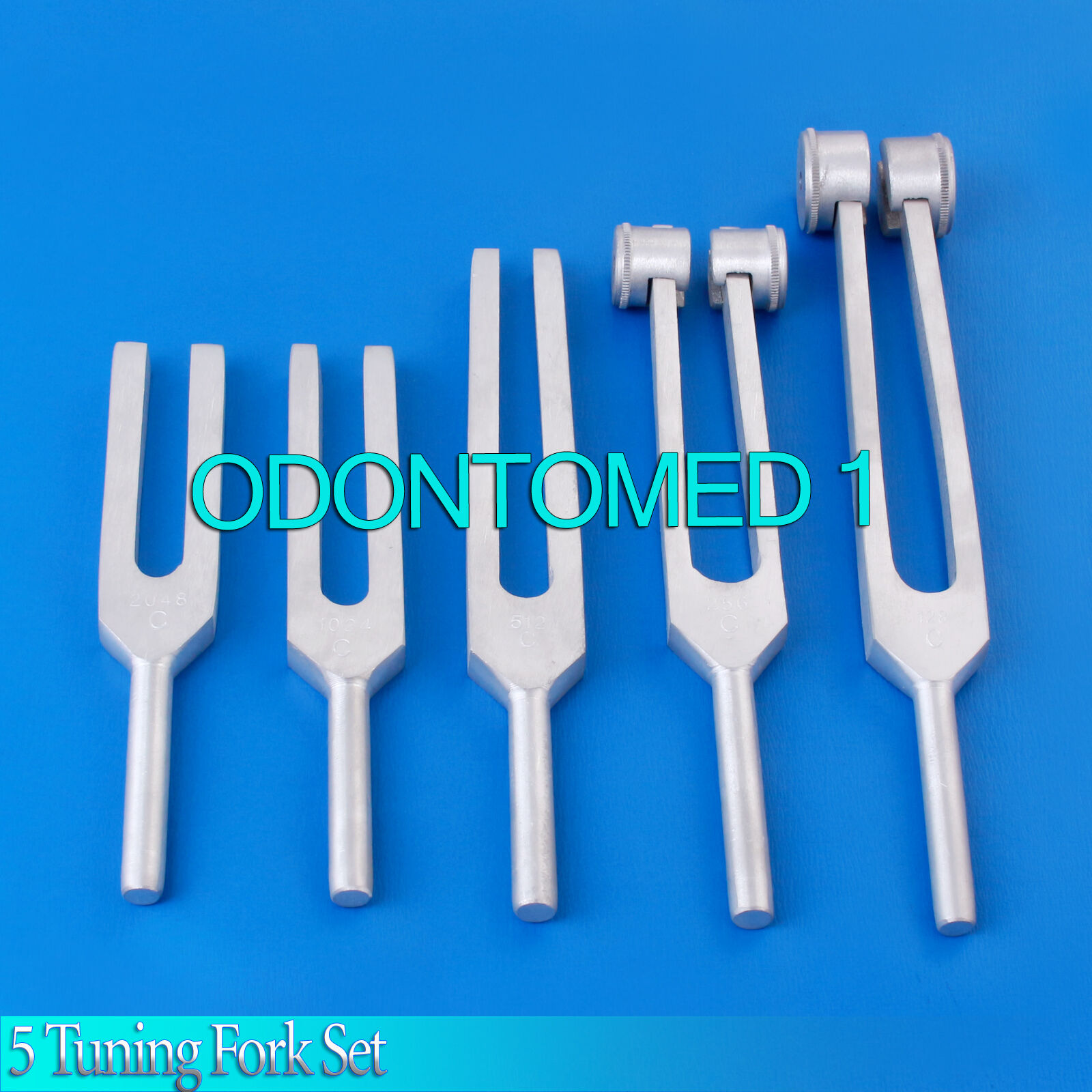 5-Tuning-Fork-Set-Medical-Surgical-Chiropractic-Physical-Diagnostic-instruments-131589017792-4