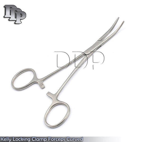 5.5" 5 1/2 HEMOSTAT kelly forceps medical Curved
