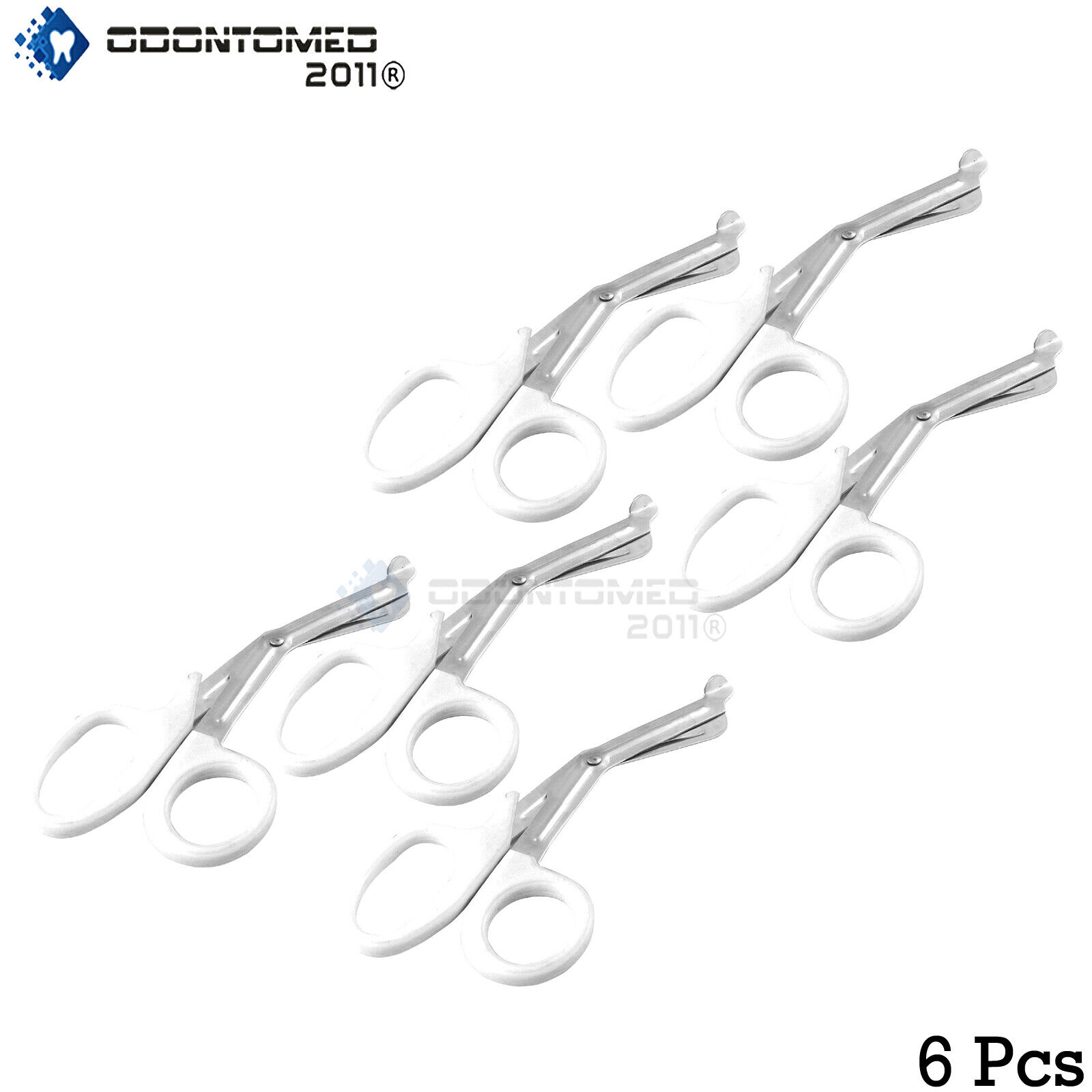 6-New-Utility-Scissors-EMTEMS-Shears-725-WhiteBandage-Paramedic-Supply-111556614652