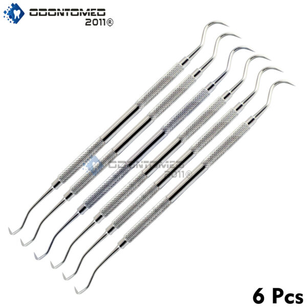 6 Towner Scaler 15/30 Periodontal Dental Instruments