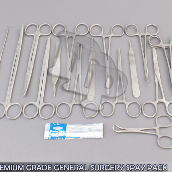 73 EA O.R PREMIUM GRADE GENERAL SURGERY SPAY PACK SURGICAL DENTAL INSTRUMENTS DS-1070