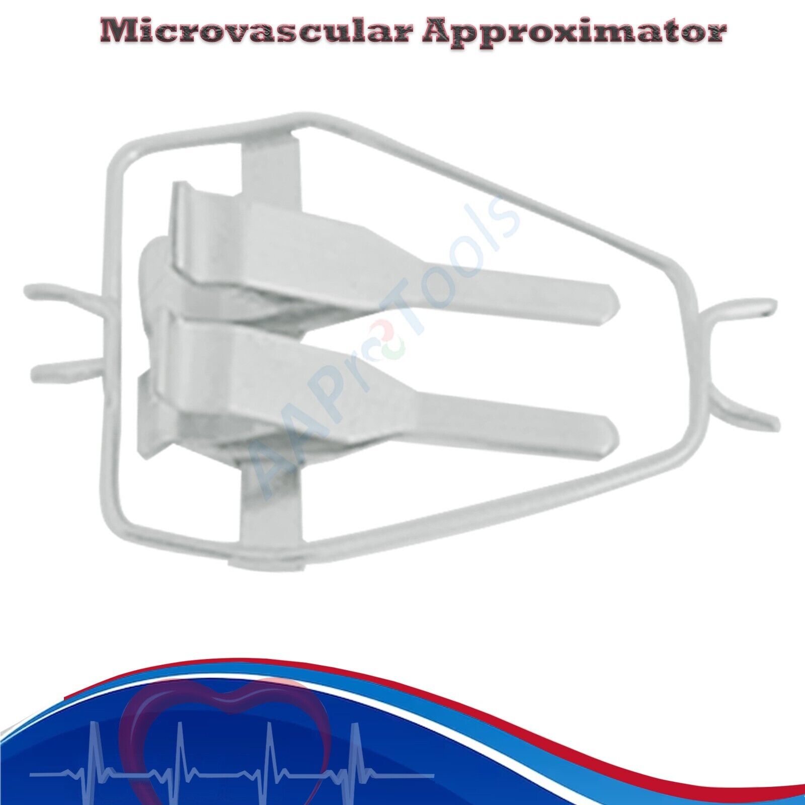 AAPRO-Microvascular-Approximator-Double-Clamp-With-Frame-Micro-Surgery-DS-1604-256029029052-5